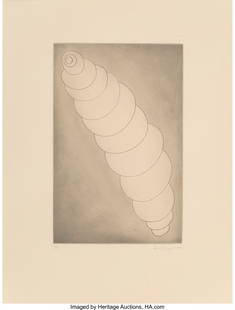 Louise Bourgeois (1911-2010) Progression, 1990 E: Louise Bourgeois (1911-2010)Progression, 1990Engraving on wove paper16-3/4 x 10