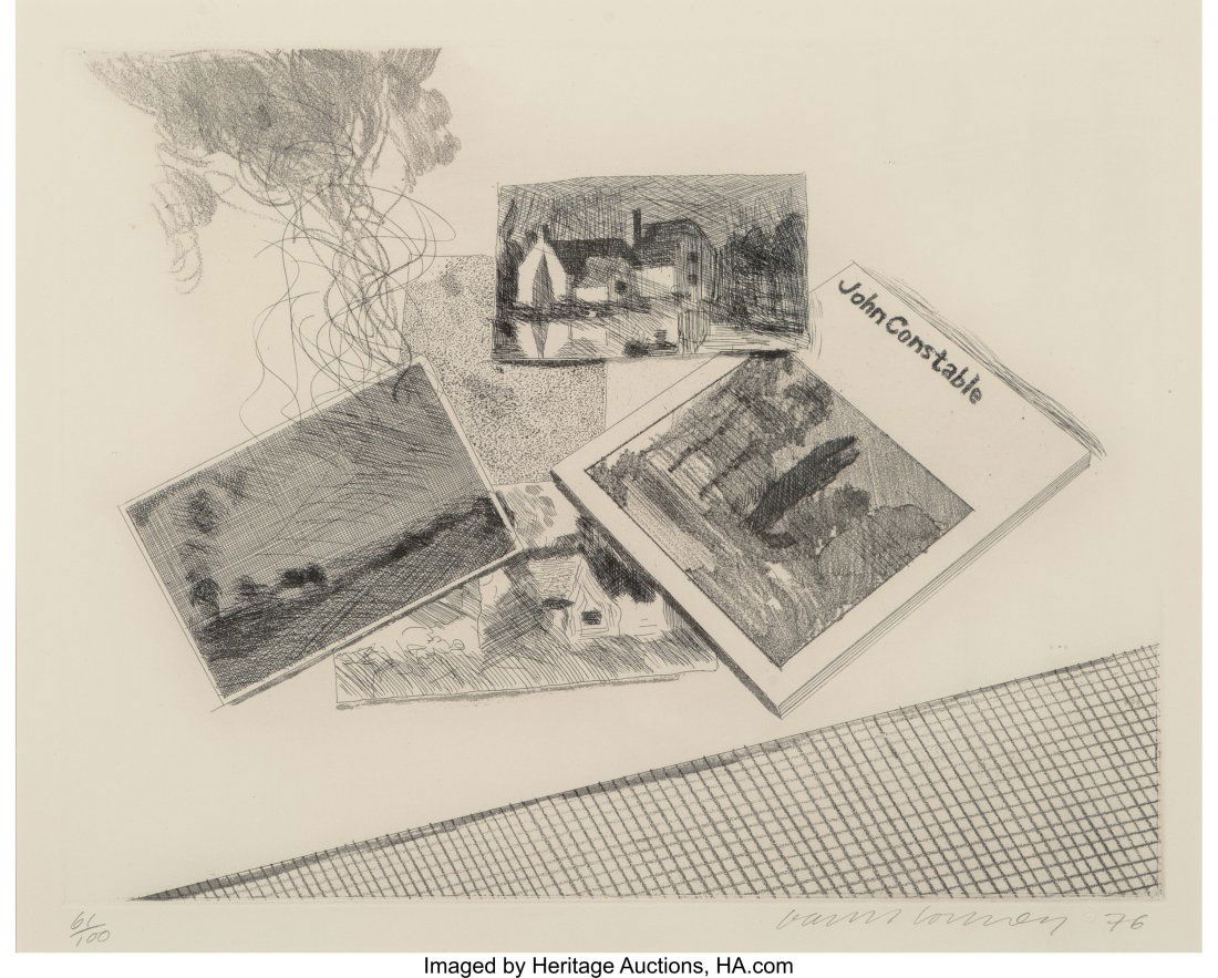 David Hockney (b. 1937) For John Constable, 1976: David Hockney (b. 1937)For John Constable, 1976Etching on Crisbrook handmade paper<