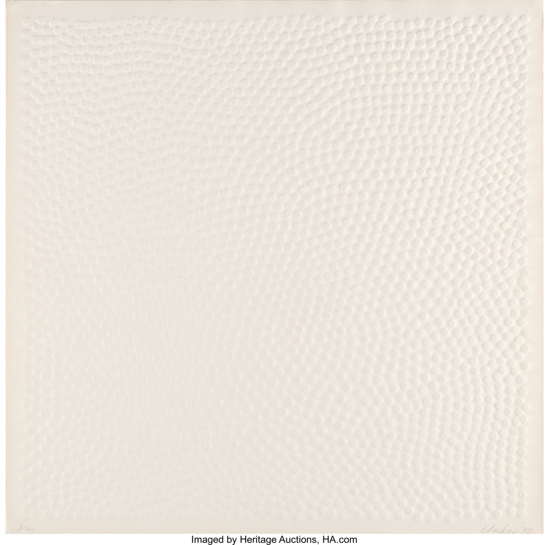 Günther Uecker (b. 1930) Untitled, 1972 E (1 of 2)