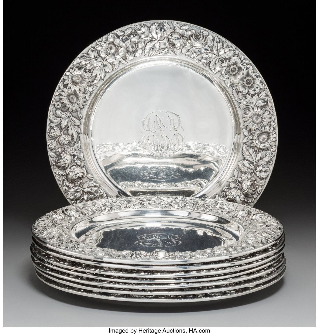 A Set of Eight Jenkins & Jenkins, Inc. Silver Re (1 of 2)
