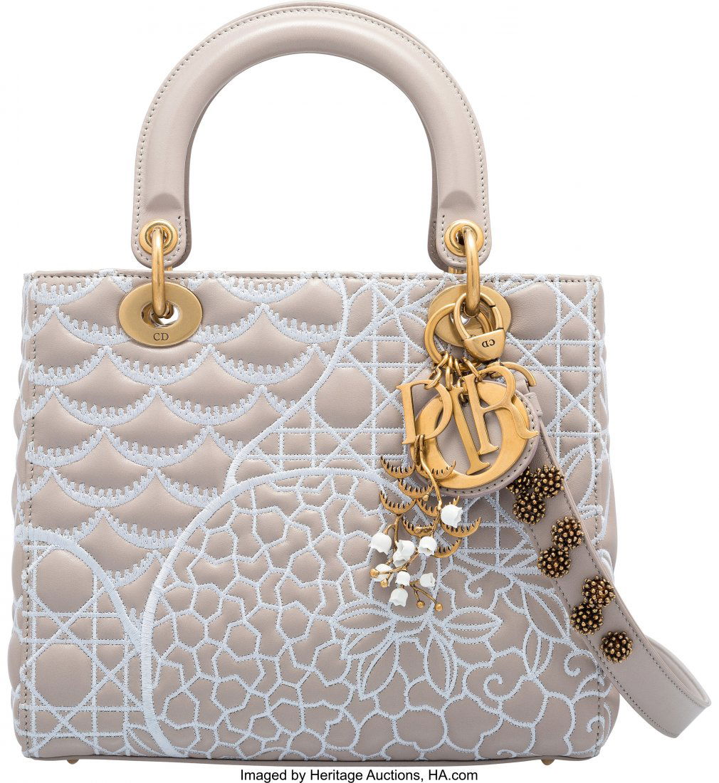 Christian Dior x David Wiseman Limited Edition M: Christian Dior x David Wiseman Limited Edition Medium Lady Dior BagCondition: 19