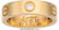 58224: Cartier 18K Yellow Gold & Diamond Love Ring Cond
