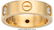 58224: Cartier 18K Yellow Gold & Diamond Love Ring Cond - 2