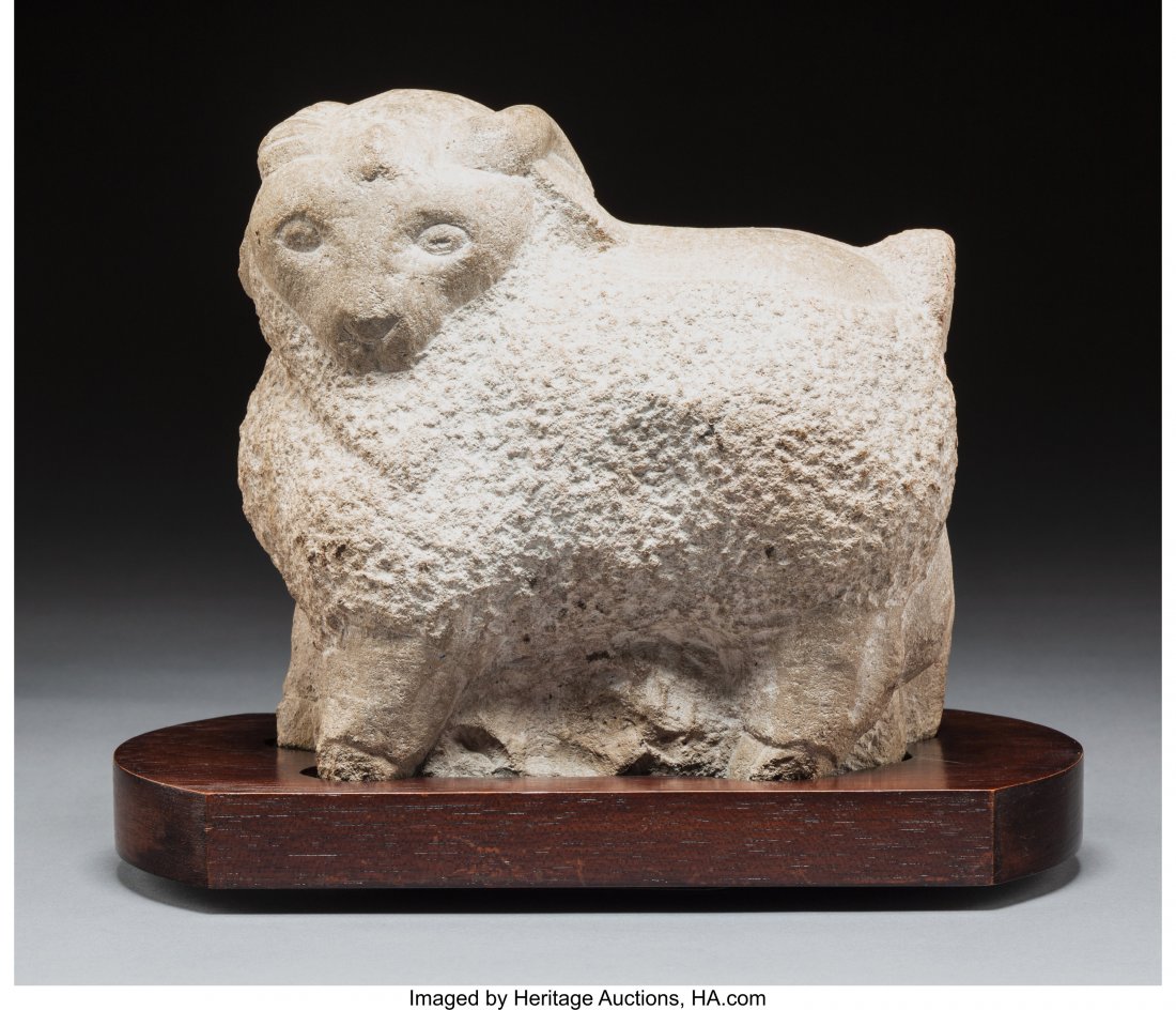 Attributed to John Bernard Flannagan (American, : Attributed to John Bernard Flannagan (American, 1895-1942) Ram, circa 1930 Ca