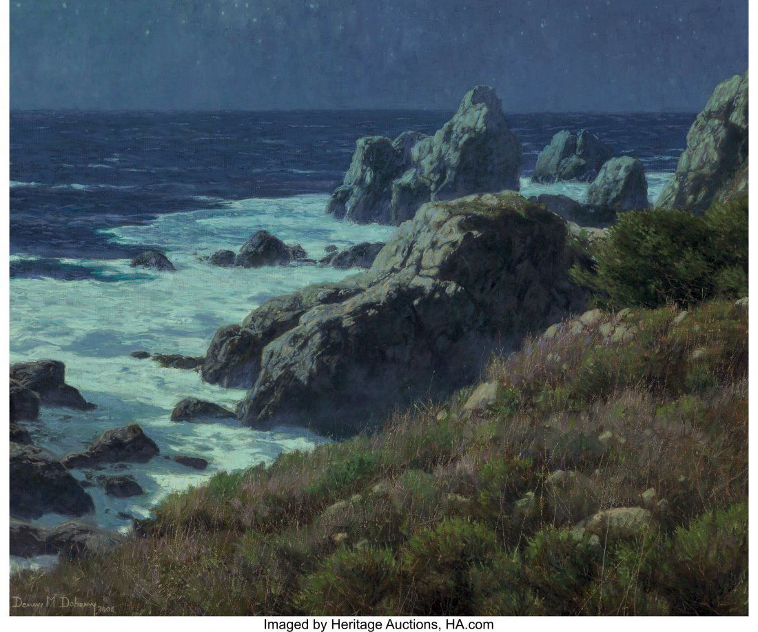 Dennis M. Doheny (American, b. 1956) Night Wind,: Dennis M. Doheny (American, b. 1956)Night Wind, 2006Oil on canvas19-3/4