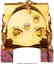 54002: Cartier, Small Alarm Clock, Rhodonite Base, Orig - 4