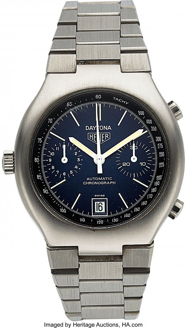 Heuer, Rare Ref. 110.203 B Daytona Chronograph, (1 of 6)