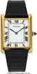 54175: Cartier, Very Rare Tank "Jumbo" Automatic, 18k Y