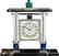 54333: Cartier, Art Deco JLC 8-Day, Sterling Silver, La