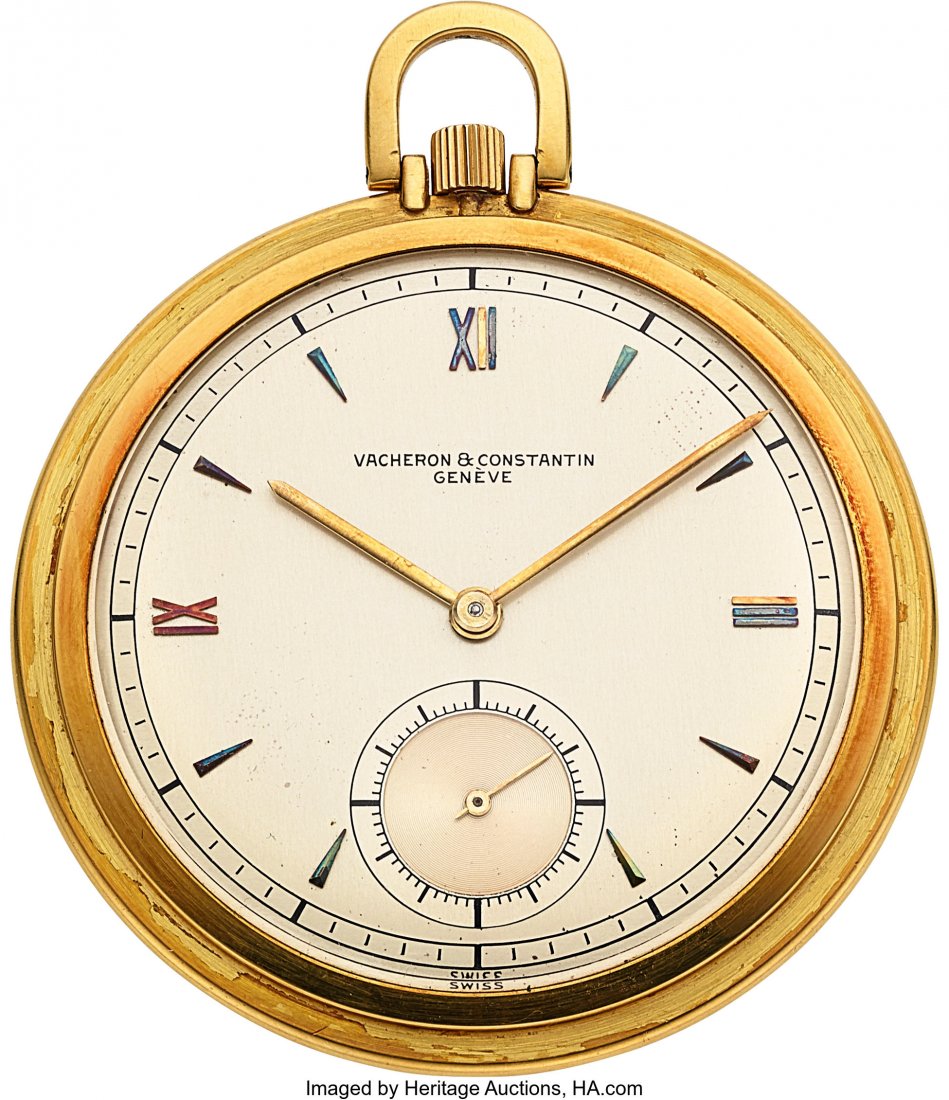 Vacheron & Constantin, Fine 18k Gold Pocket Watc (1 of 3)