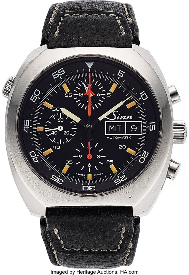Sinn, Model 142 Automatic "Space" Chronograph, S (1 of 5)
