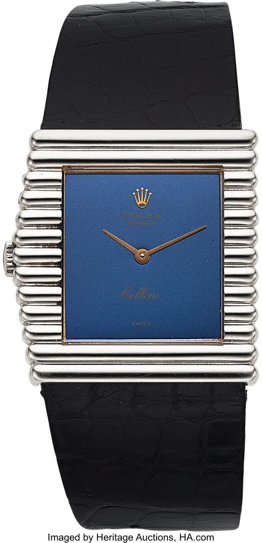 Rolex, Rare Cellini King Midas, 18K White Gold, (1 of 4)