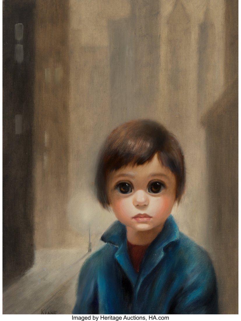 63358 Margaret Keane (American, b. 1927) Waiting in Sa Jun 07, 2019