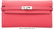 16002: Hermès Rose Lipstick Chevre Leather Kelly