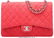 16004: Chanel Pink Quilted Caviar Leather Maxi Double F