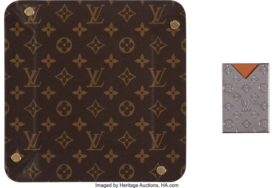 Louis Vuitton Set of Two: Monogram Valet Tray & (1 of 2)