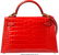 16012: Hermès 20cm Shiny Geranium Alligator Mini - 2