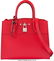16017: Louis Vuitton Red Calfskin Leather City Steamer
