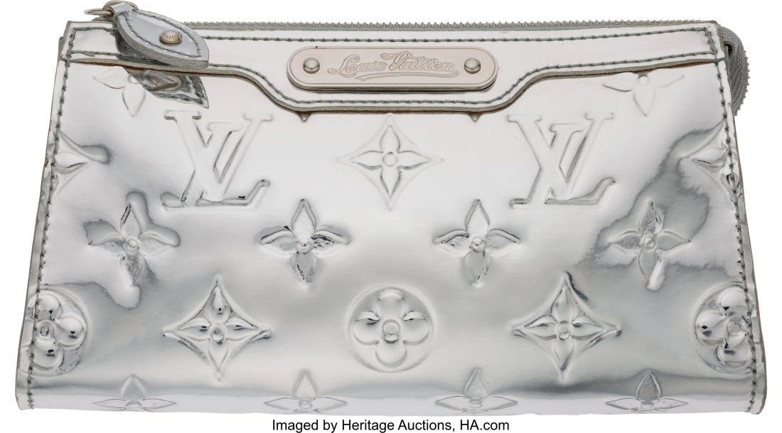 Louis Vuitton Silver Mirior Monogram Patent Leat (1 of 2)