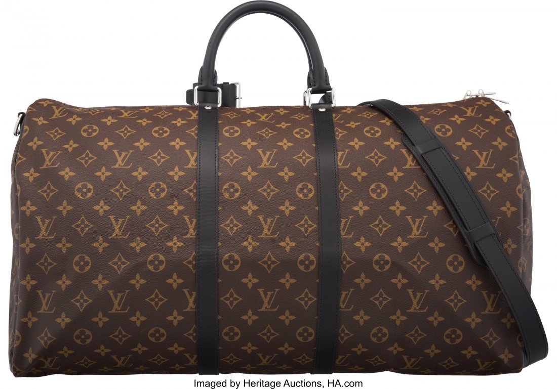 Louis Vuitton Monogram Macassar Coated Canvas Ke (1 of 2)