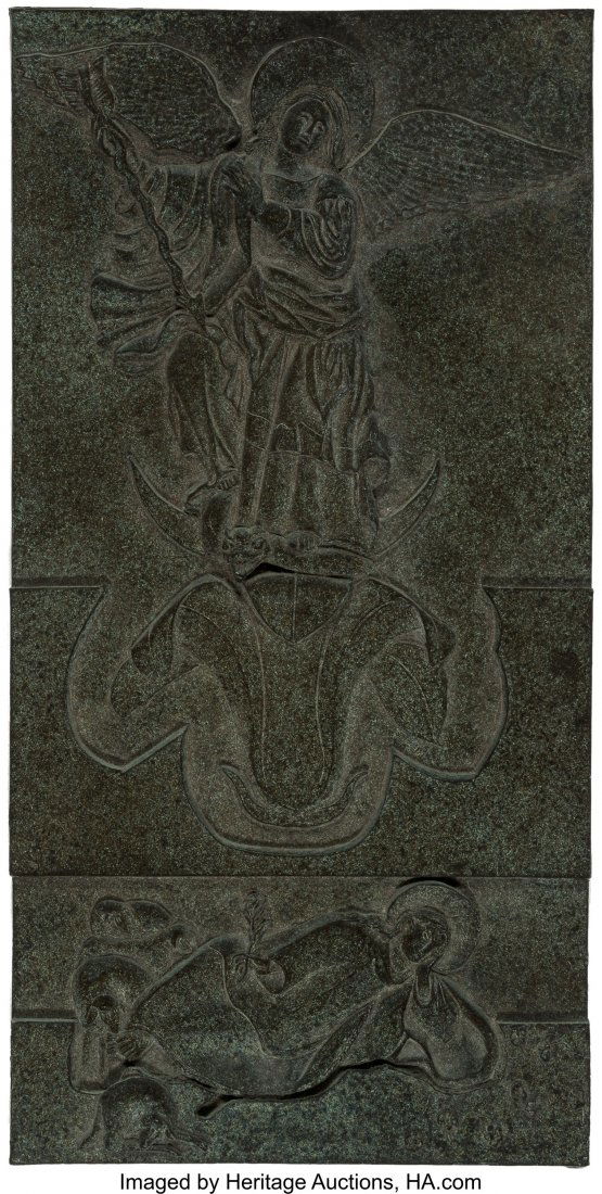 Robert Graham (American, 1938-2008) Ithuriel, 19: Robert Graham (American, 1938-2008) Ithuriel, 1999 Bronze relief 16 x 8 inches (40.6 x 20.3 cm) Inscribed on the reverse: For Arnie RG 1999 HID03101242017