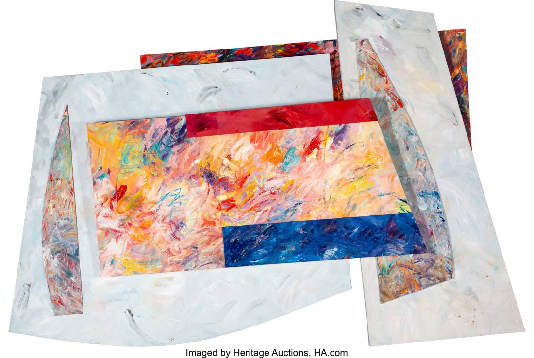 Nancy Thayer (20th Century) Preserving Spring Oi: Nancy Thayer (20th Century) Preserving Spring Oil on canvas and panel 60 x 87 x 4-1/2 inches (152.4 x 221.0 x 11.4 cm) HID03101242017