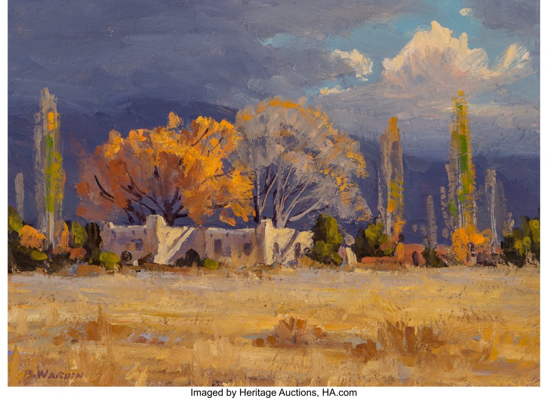 Bill Warden (American, 1927-1991) October Storm (1 of 2)