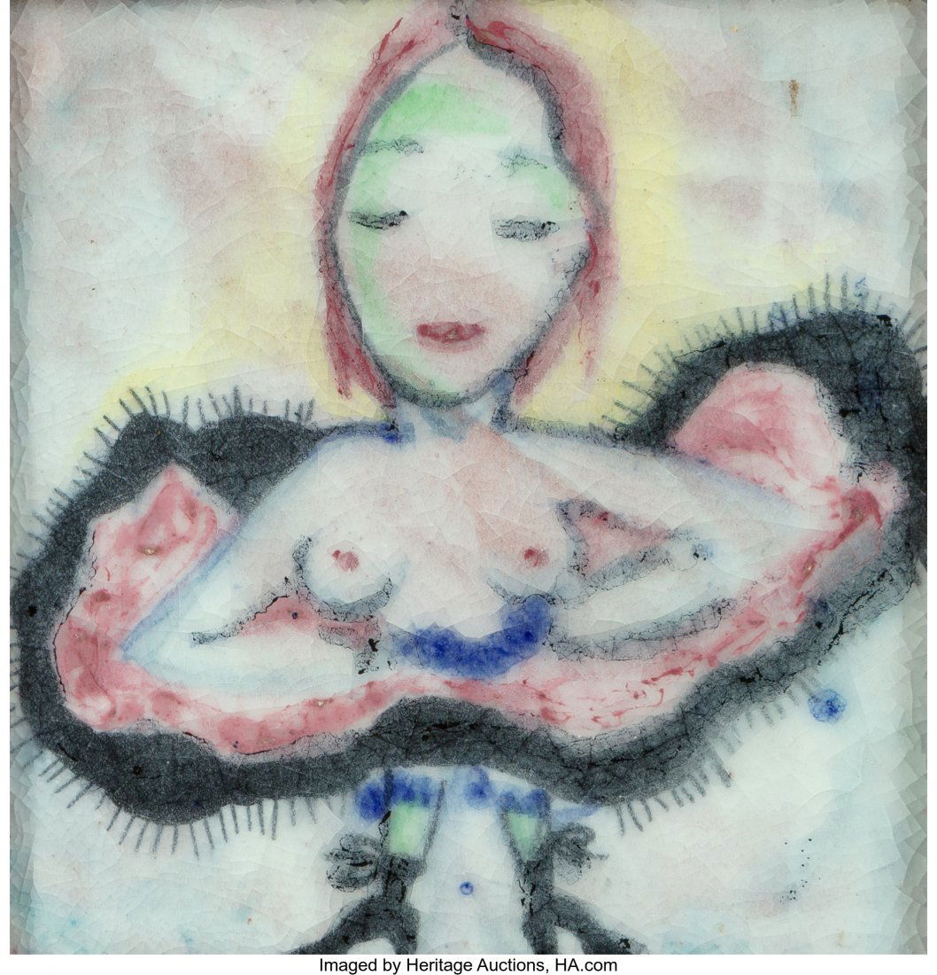 Beatrice (Beato) Wood (American, 1893-1998) Drea (1 of 3)