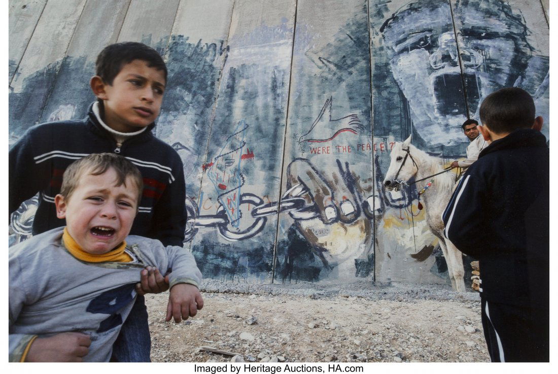 Pavel Wolberg (Russian, b. 1966) Abu Dis Dye cou: Pavel Wolberg (Russian, b. 1966) Abu Dis Dye coupler 25-1/2 x 37-1/2 inches (64.8 x 95.3 cm) HID03101242017