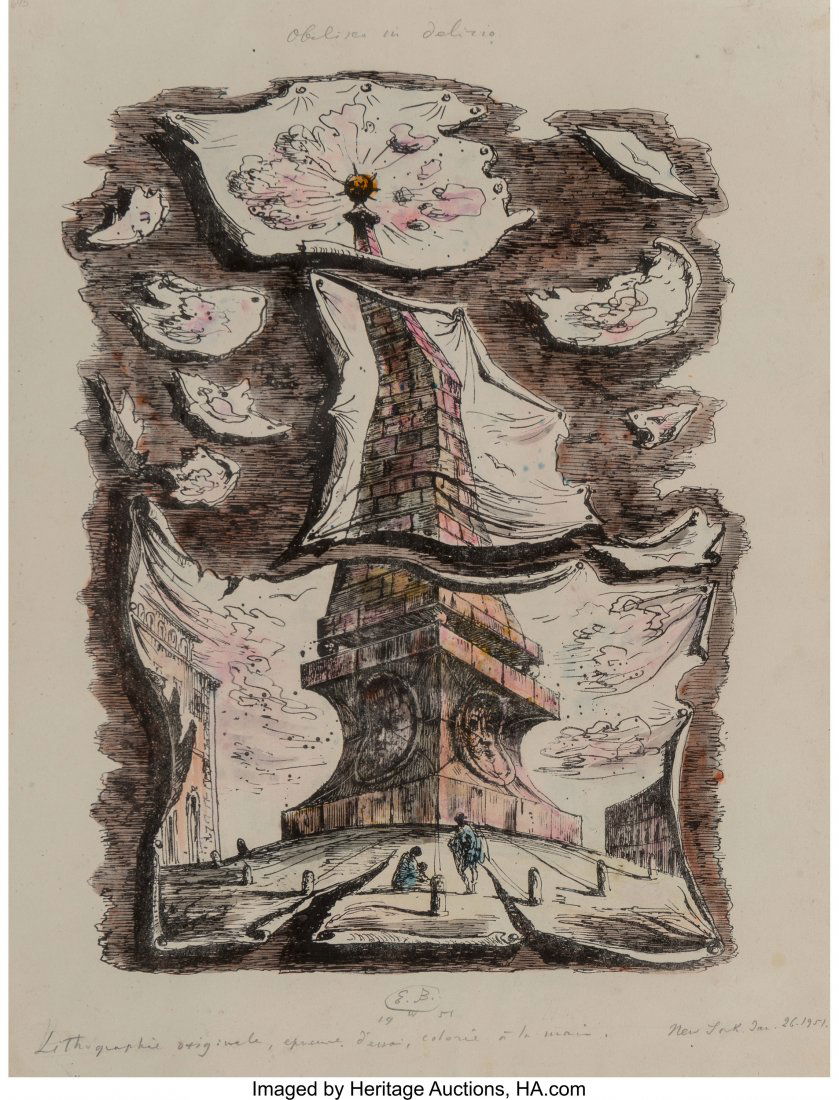 Eugene Berman (Russian/American, 1899-1972) Unti (1 of 2)