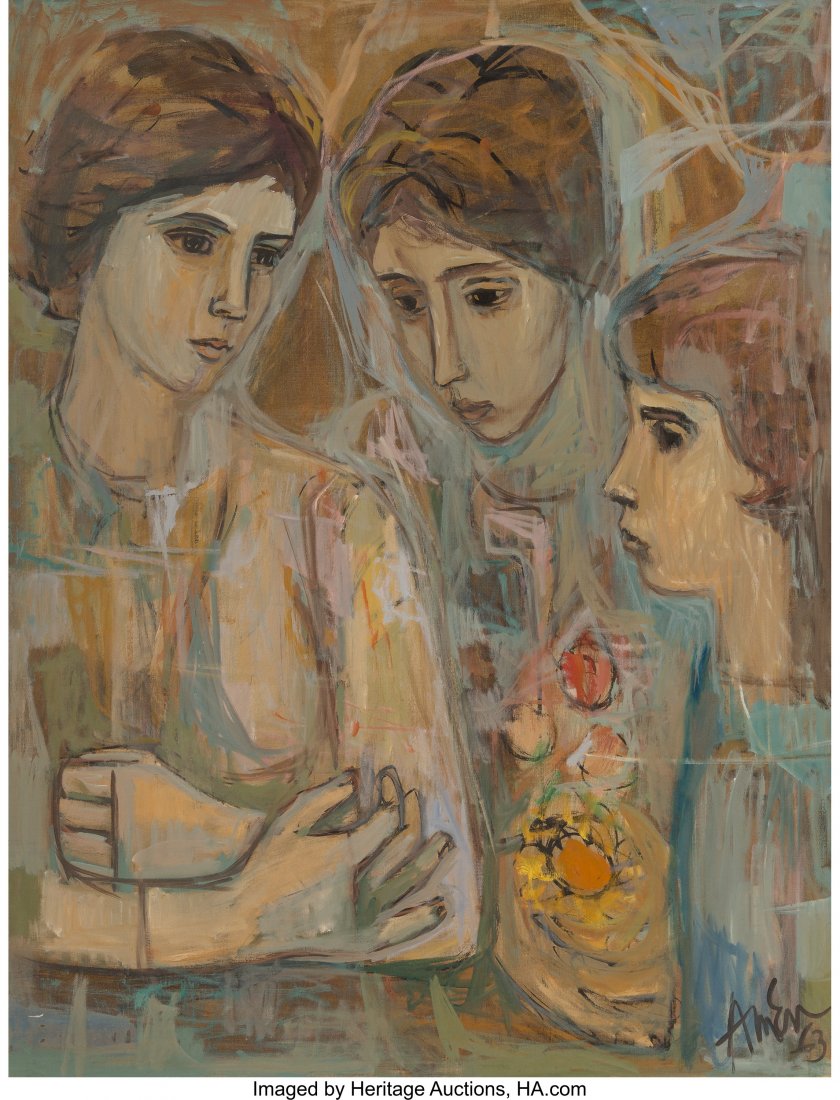 Irving Amen (American, 1918-2011) Untitled, 1963 (1 of 3)