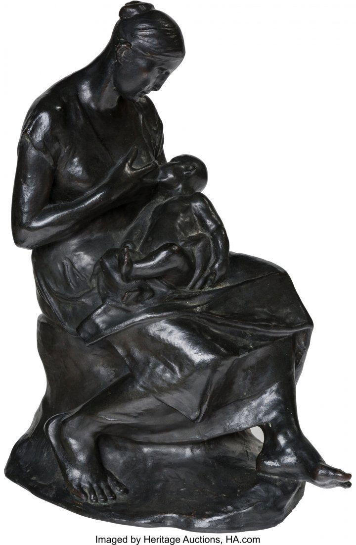 Continental School (20th Century) Madame in her (1 of 3)