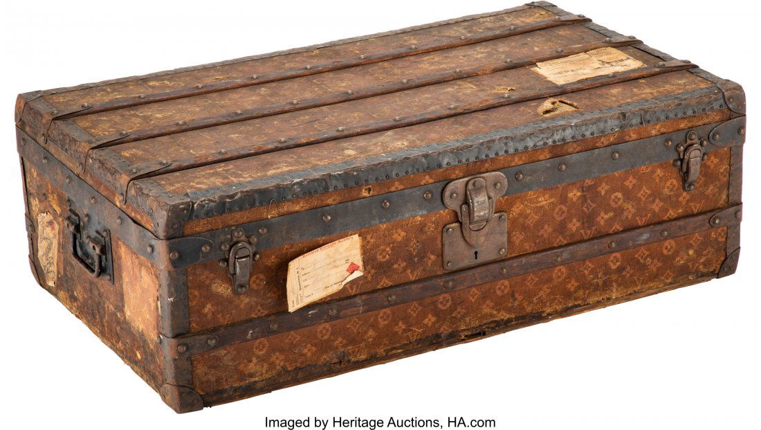 A Vintage Louis Vuitton Monogram Steamer Trunk, (1 of 3)