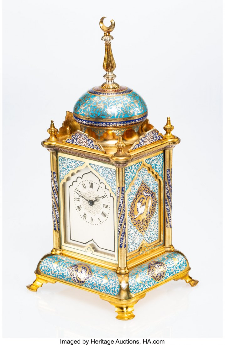 A French Arabesque Cloisonné Enameled and (1 of 1)