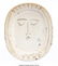 65104: Pablo Picasso (1881-1973) Visage de femme, 1955