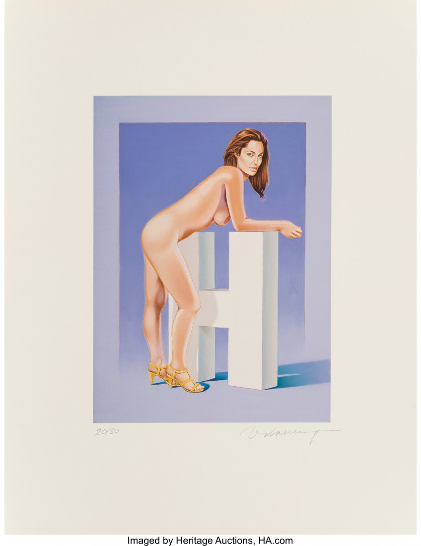 Mel Ramos (1935-2018) Hollywood Suite, set of te: Mel Ramos (1935-2018) Hollywood Suite, set of ten, 2009 Lithographs in colors on wove paper 20 x 16 inches (50.8 x 40.6 cm) (sheet, each) Ed. 20/30 Each signed and numbered in pencil along lower edge 