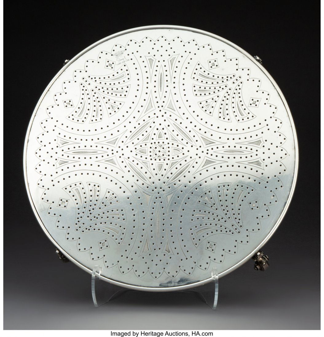 A Richard Gurney & Co. Silver Mazarine, London, (1 of 3)