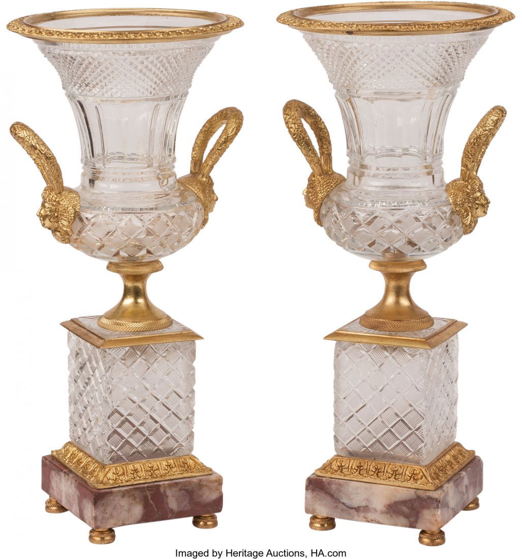 A Pair of Neoclassical-Style Gilt Bronze-Mounted (1 of 1)
