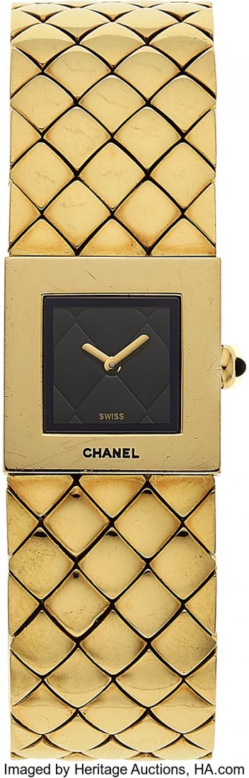 Chanel Lady's Gold Metalesse Watch  Case: 19 x 1 (1 of 2)