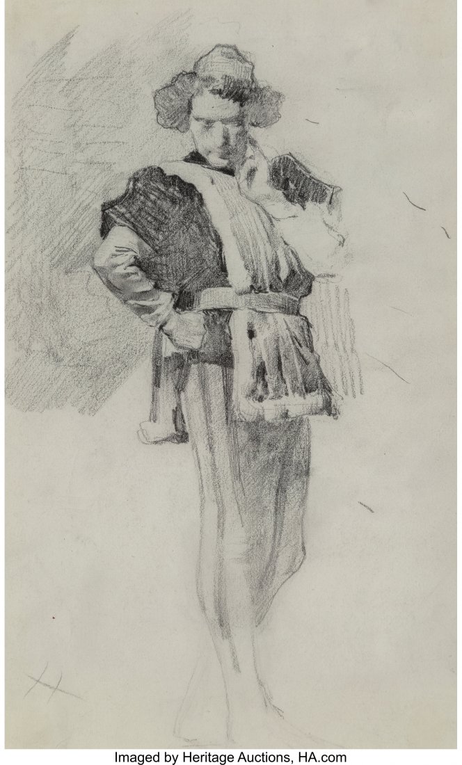 European School (19th Century) Group of Three Dr (1 of 8)