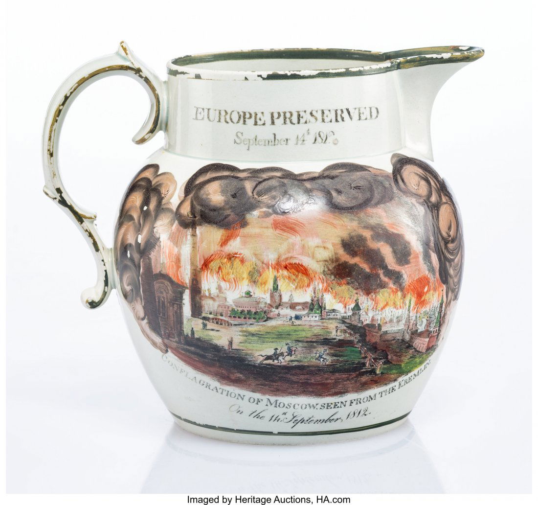 A British Transfer-Printed and Enameled Pearlwar (1 of 2)