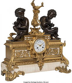 A Raingo Frères Gilt and Patinated Bronze (1 of 3)