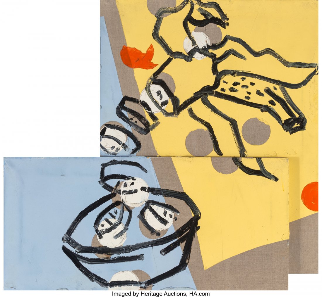 Judy Rifka (American, 1945) Untitled (To Larry), (1 of 2)