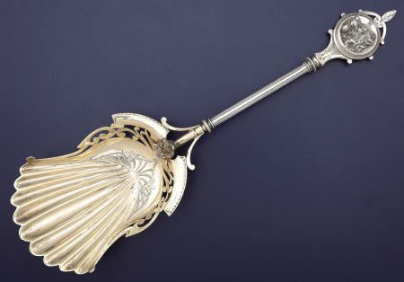 A George Sharp Medallion Nut Scoop