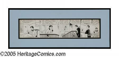 Al Capp - Li'l Abner Daily Comic Strip Original