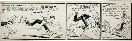 Al Capp - L'il Abner Daily Comic Strip Original