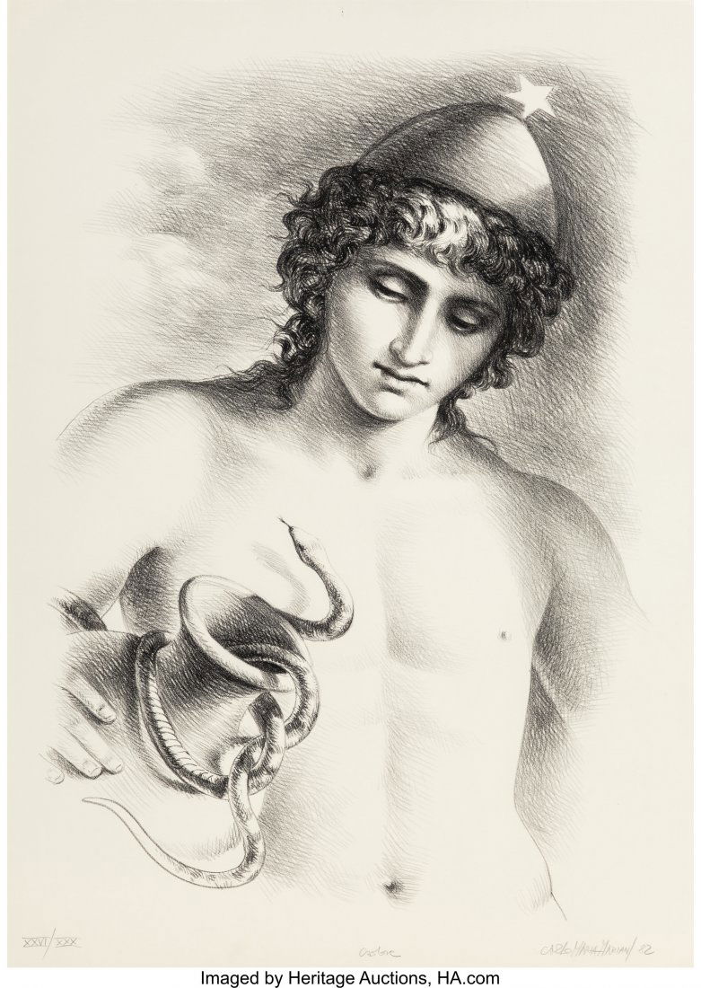 Carlo Maria Mariani (b. 1931) Castore, 1982 Lith (1 of 2)