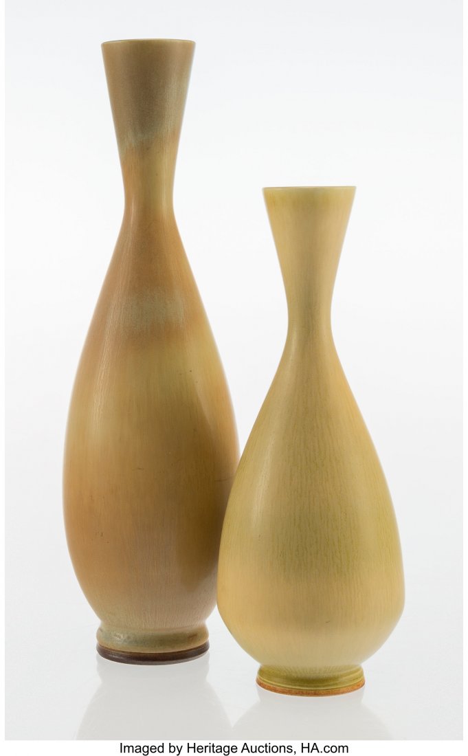 Berndt Friberg (Swedish, 1899-1981) Two Vases, c (1 of 3)