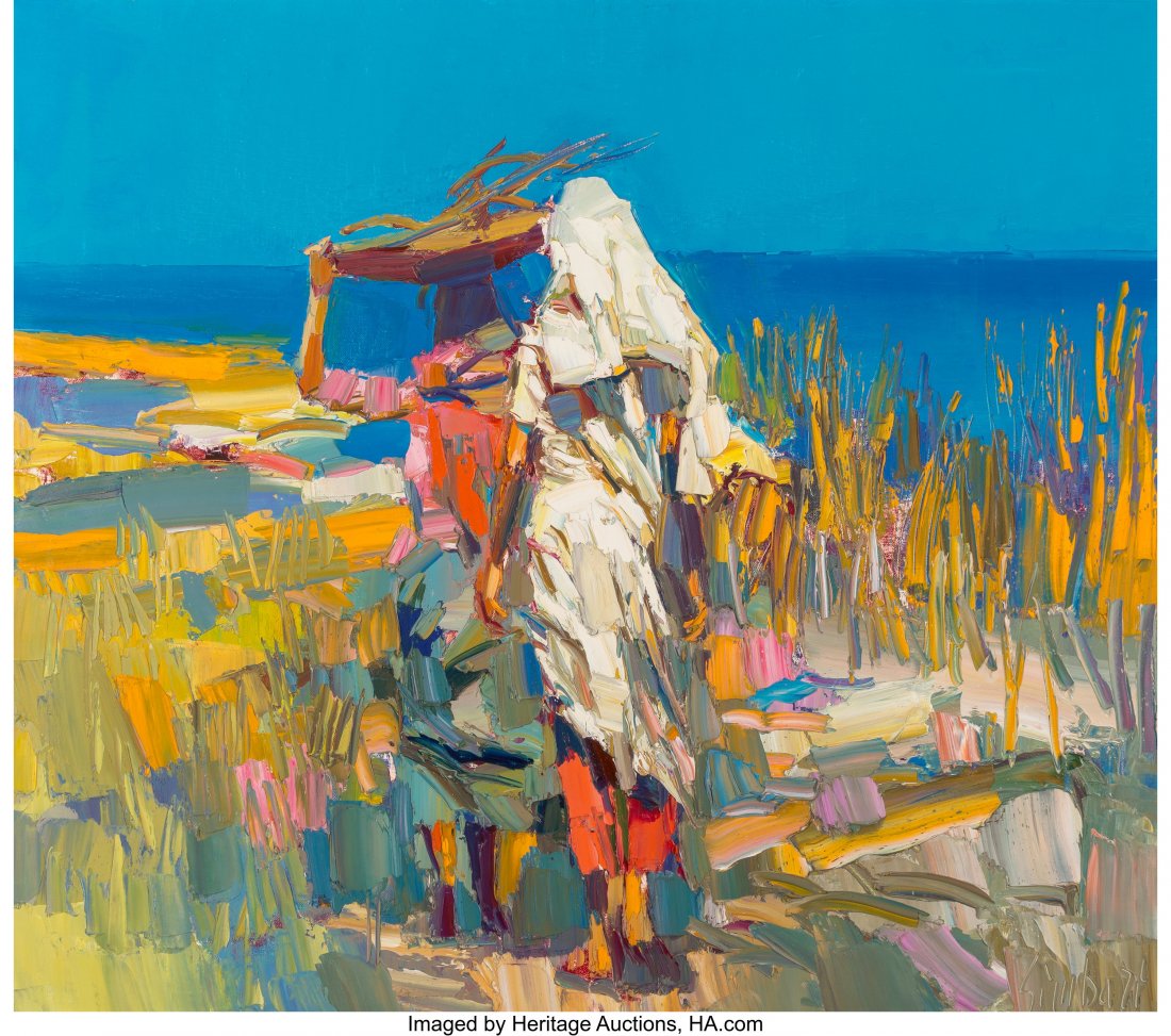 Nicola Simbari (Italian, 1927-2012) Femmes, Bord (1 of 3)