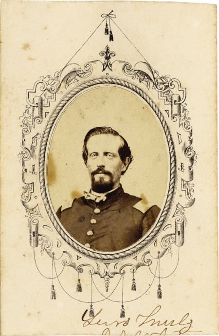 Unidentified Vermont 2nd Infantry Officer CDV